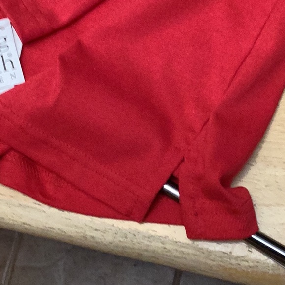 🎉HP🎉Hasting & Smith Women Crew Neck Top-Snowflake ❄️, Dark Red, 2X, NWT - Picture 4 of 8